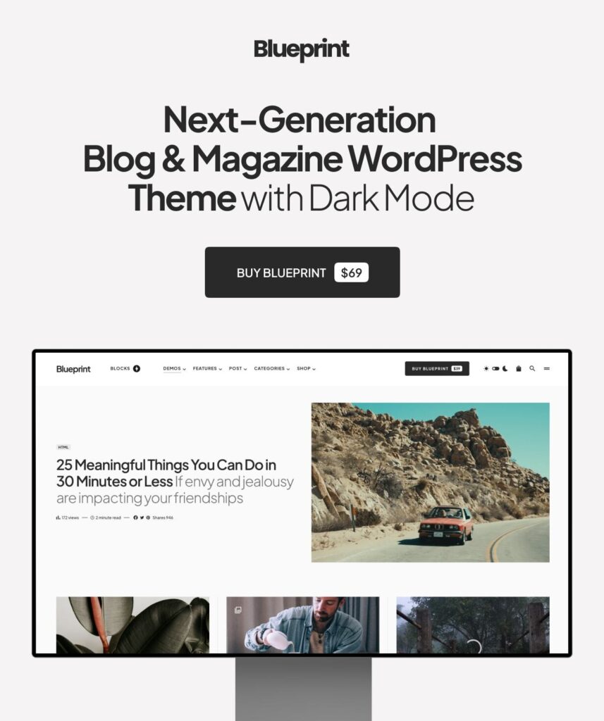 Blueprint Theme – Best Blog & Magazine Theme